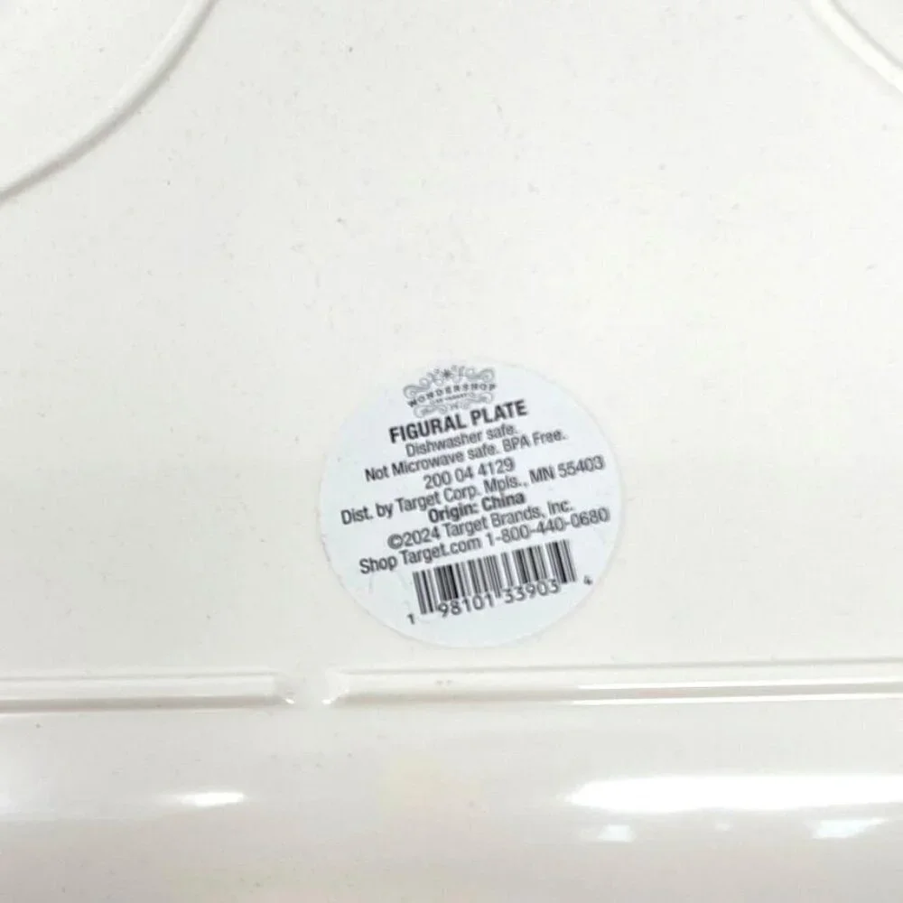 Target Figural Plate Red Truck Christmas Tree Presents Melamine Kids Holiday